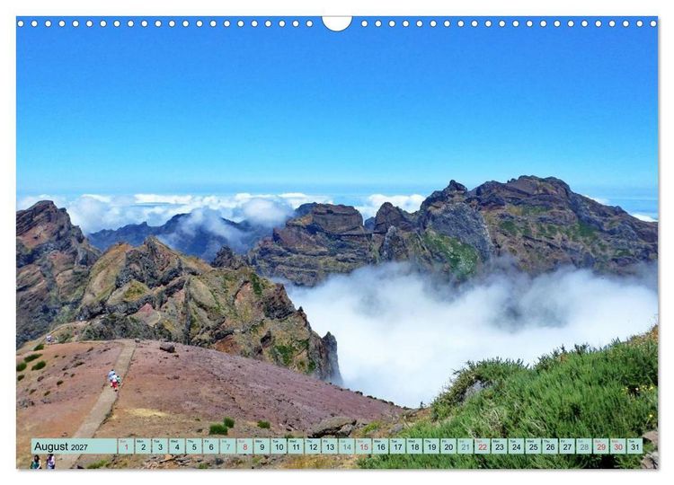 Produktbild: THE ISLAND OF MADEIRA (Wall Calendar 2027 DIN A3 landscape), CALVENDO 12 Month Wall Calendar