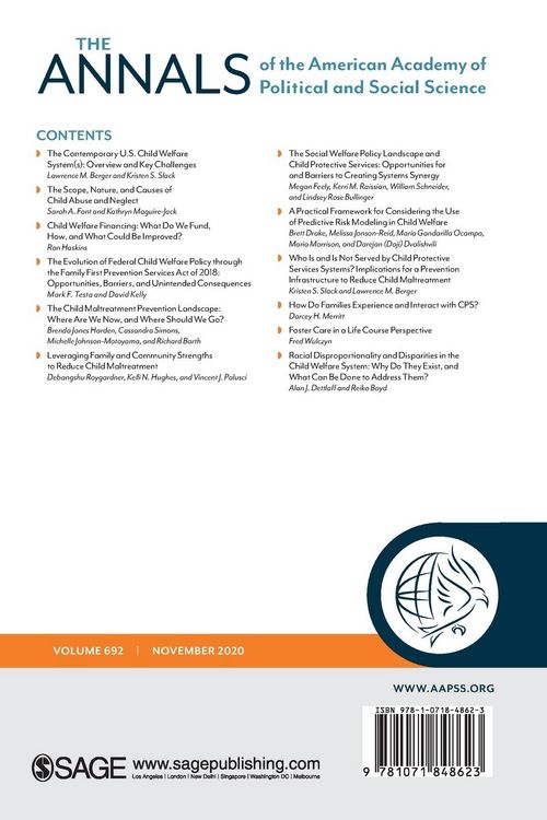 Produktbild: The ANNALS of the American Academy of Political and Social Science