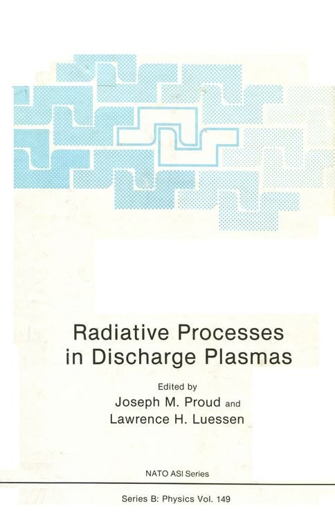 Produktbild: Radiative Processes in Discharge Plasmas