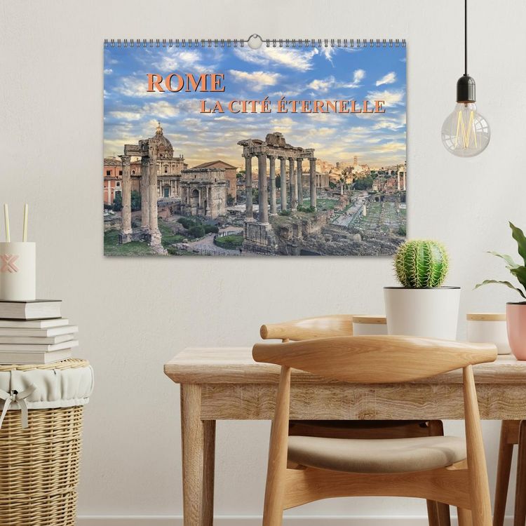 Produktbild: Rome, La Cit&eacute; &Eacute;ternelle (Calendrier mural 2026 DIN A3 vertical), CALVENDO calendrier mensuel