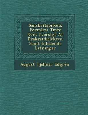 Produktbild: Sanskritspr�kets Forml�ra