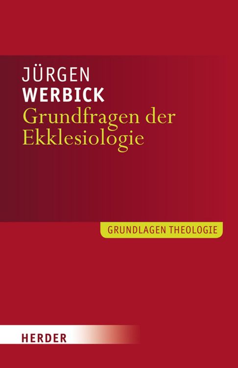 Produktbild: Grundfragen der Ekklesiologie