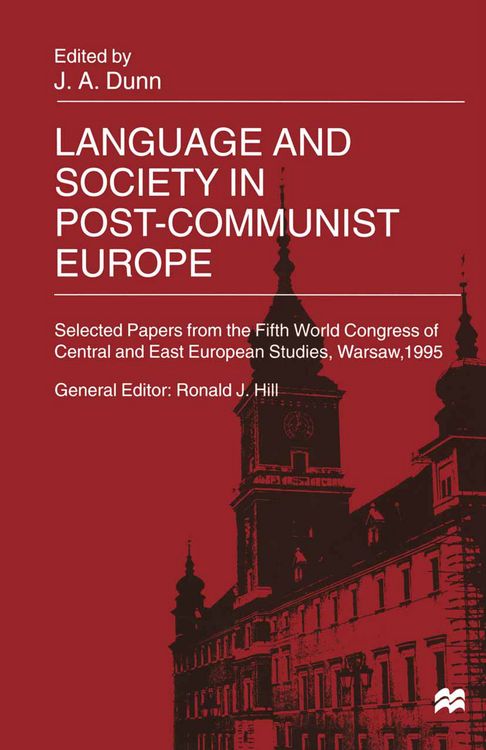 Produktbild: Language and Society in Post-Communist Europe
