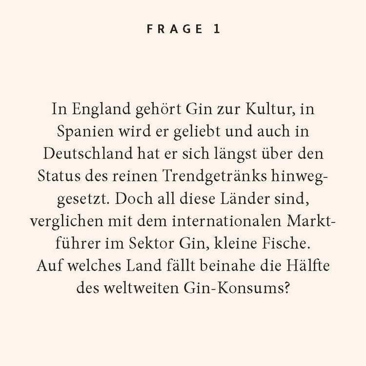 Produktbild: Gin-Quiz
