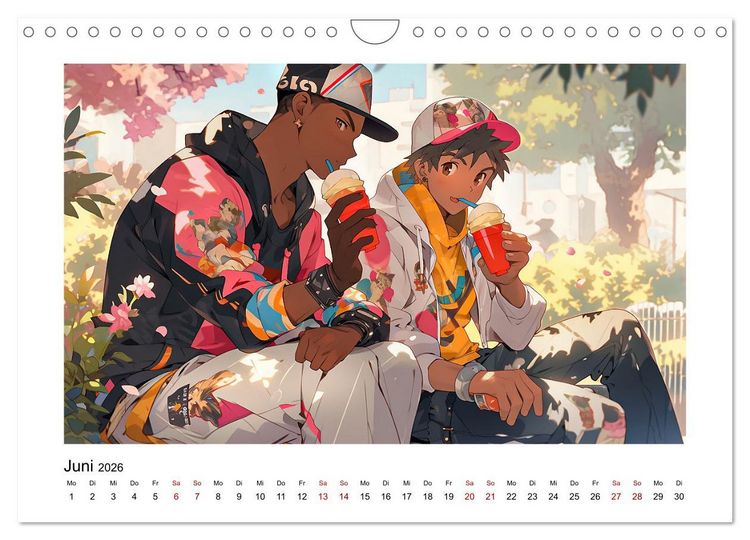 Produktbild: Der Jungen-Kalender (Wandkalender 2026 DIN A4 quer), CALVENDO Monatskalender