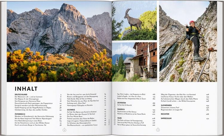 Produktbild: LONELY PLANET Bildband Legend&auml;re Wanderungen in den Alpen