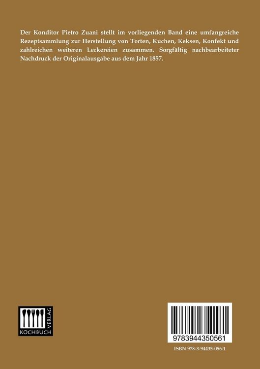 Produktbild: Die Kuchen- und Zuckerb&auml;ckerei