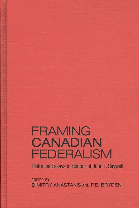 Produktbild: Framing Canadian Federalism