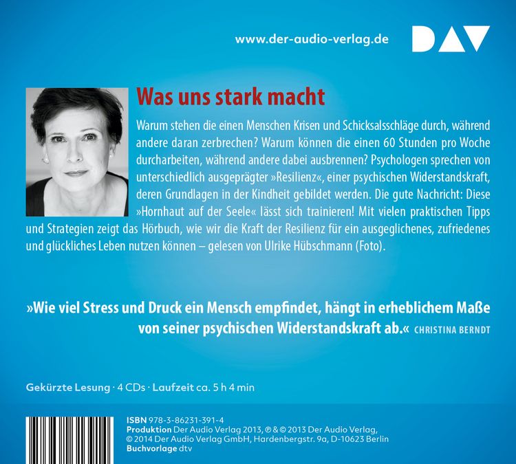 Produktbild: Resilienz. Das Geheimnis der psychischen Widerstandskraft