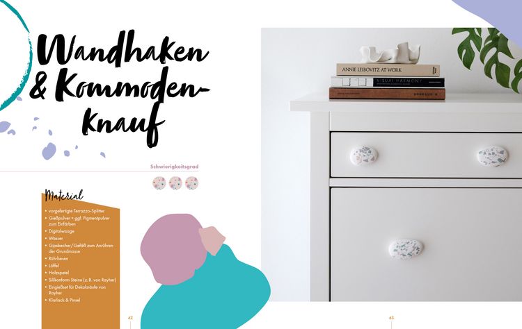 Produktbild: Terrazzo-Dekoideen einfach selber gie&szlig;en