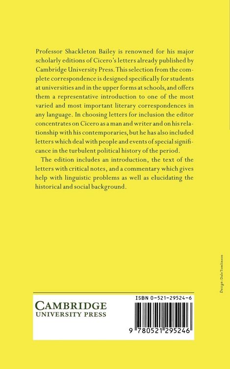 Produktbild: Cicero Select Letters