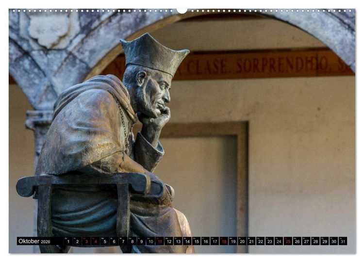 Produktbild: Santiago de Compostela - Ziel einer Pilgerreise (hochwertiger Premium Wandkalender 2026 DIN A2 quer), Kunstdruck in Hochglanz