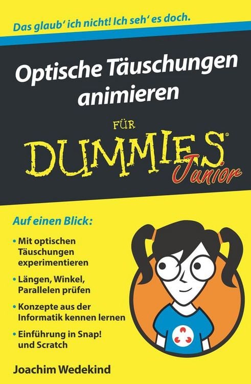 Bild vom Artikel Optische Täuschungen animieren für Dummies Junior vom Autor Joachim Wedekind