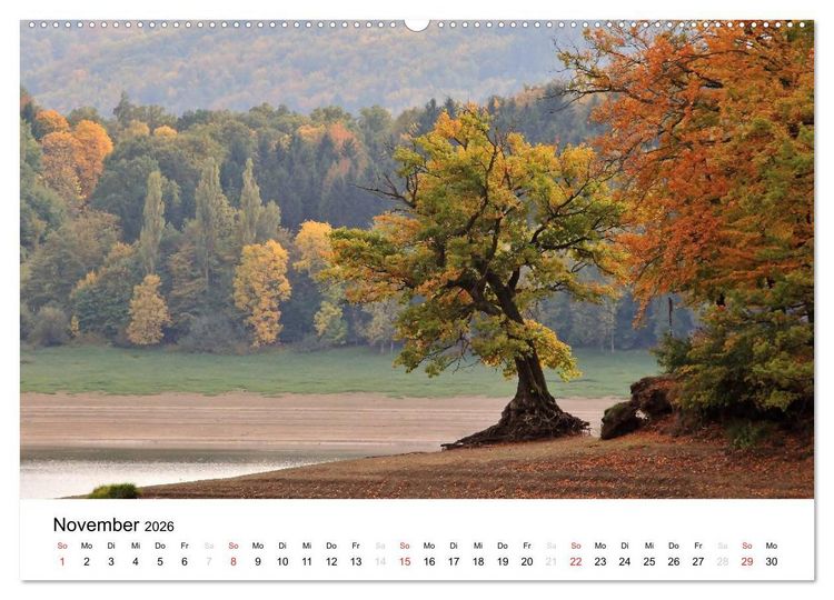 Produktbild: Mein Edersee 2026 (Wandkalender 2026 DIN A2 quer), CALVENDO Monatskalender
