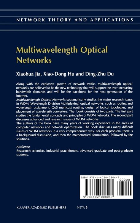 Produktbild: Multiwavelength Optical Networks