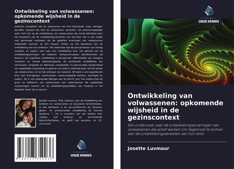 Produktbild: Ontwikkeling van volwassenen: opkomende wijsheid in de gezinscontext