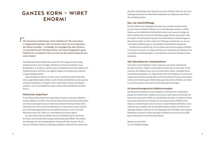 Produktbild: Das gro&szlig;e Haferkorn-Kochbuch
