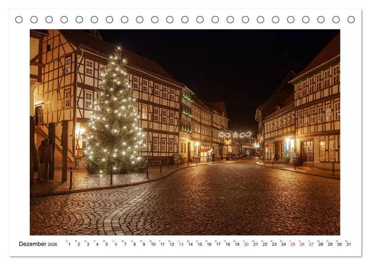 Produktbild: Stolberg im Harz (Tischkalender 2026 DIN A5 quer), CALVENDO Monatskalender