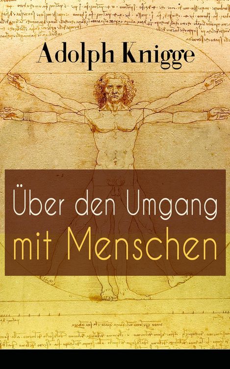 Produktbild: &Uuml;ber den Umgang mit Menschen