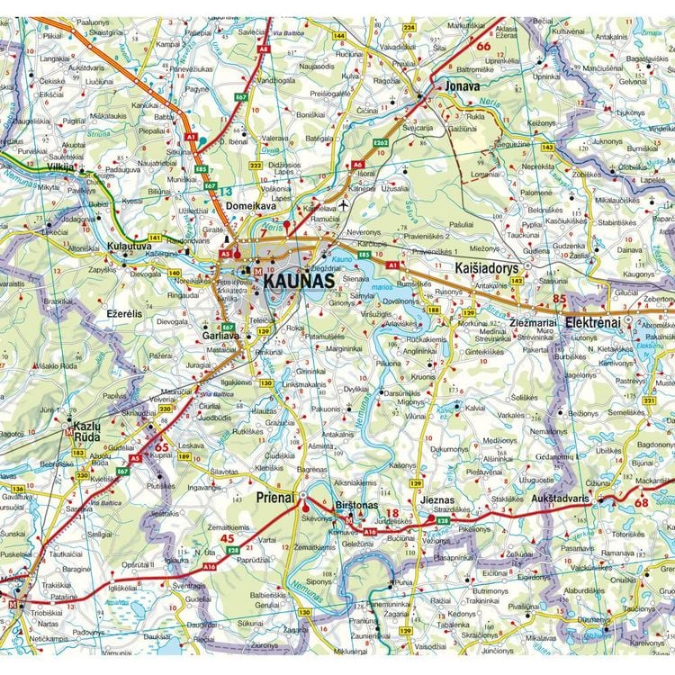 Produktbild: freytag & berndt Stra&szlig;enkarte Niederlande 1:300.000