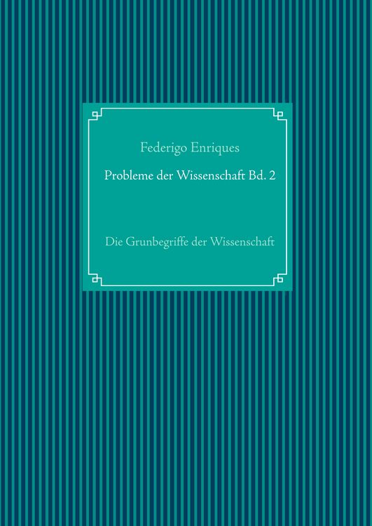 Produktbild: Probleme der Wissenschaft Bd. 2