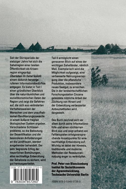 Produktbild: &Uuml;berleben im Sahel