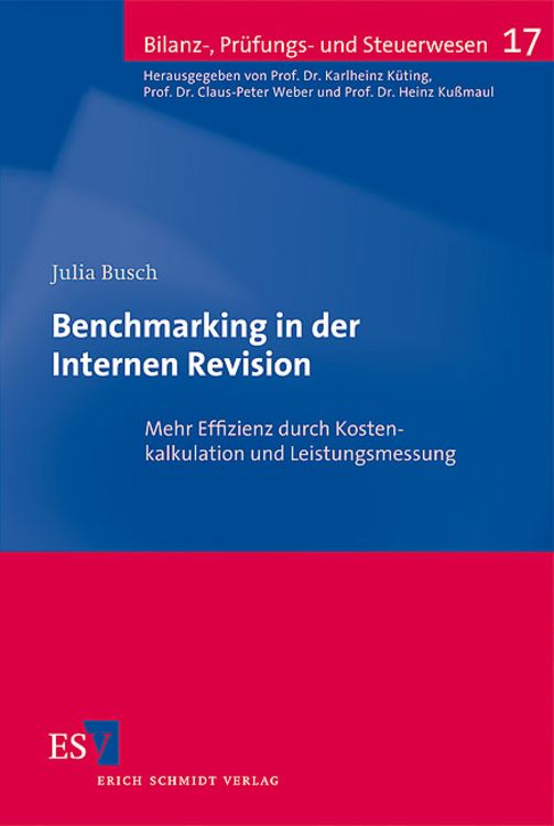Produktbild: Benchmarking in der Internen Revision
