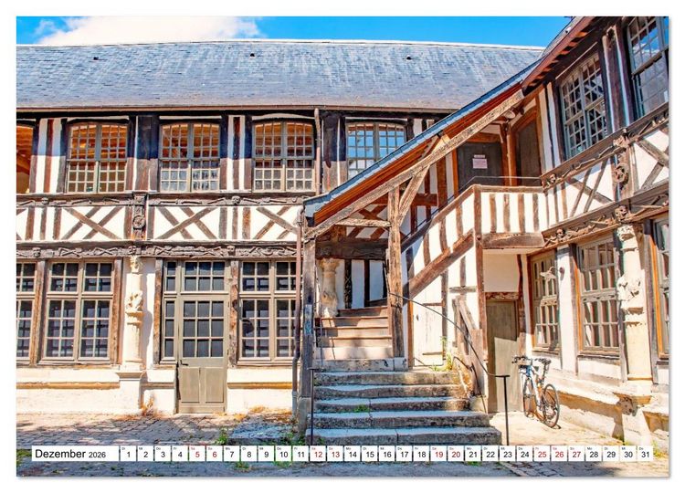 Produktbild: Rouen - ein traumhaftes Reiseziel (Wandkalender 2026 DIN A2 quer), CALVENDO Monatskalender