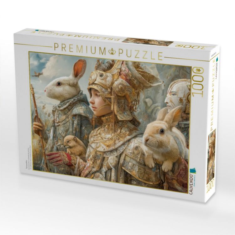 Produktbild: CALVENDO Puzzle Tierparadies | 1000 Teile Lege-Gr&ouml;&szlig;e 64x48cm Foto-Puzzle f&uuml;r gl&uuml;ckliche Stunden