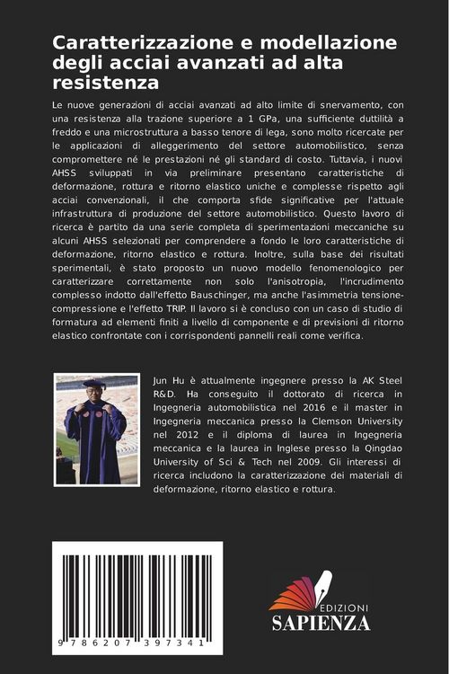 Produktbild: Caratterizzazione e modellazione degli acciai avanzati ad alta resistenza