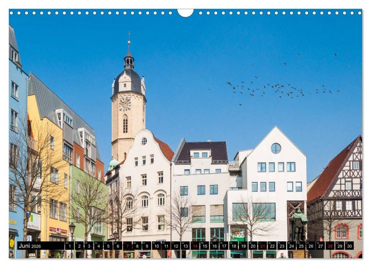 Produktbild: Jena und Umgebung - Von Jena bis Dornburg (Wandkalender 2026 DIN A3 quer), CALVENDO Monatskalender