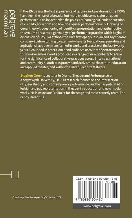 Produktbild: Contemporary British Queer Performance