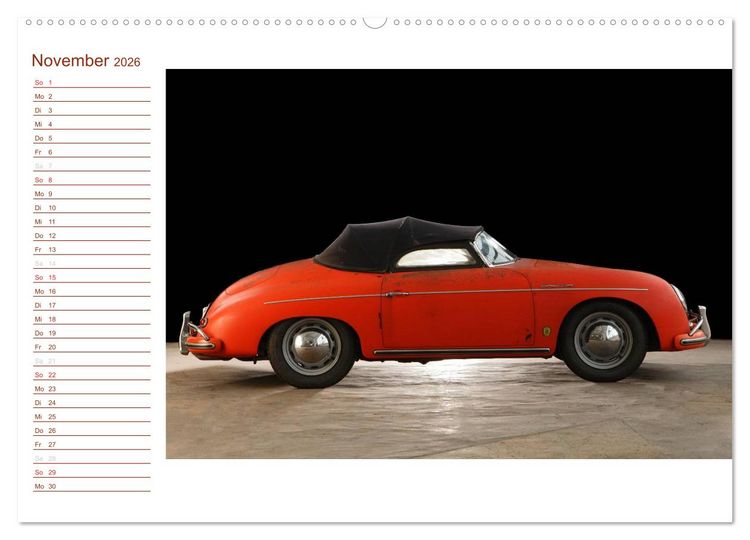 Produktbild: Classic 356 (Wandkalender 2026 DIN A2 quer), CALVENDO Monatskalender