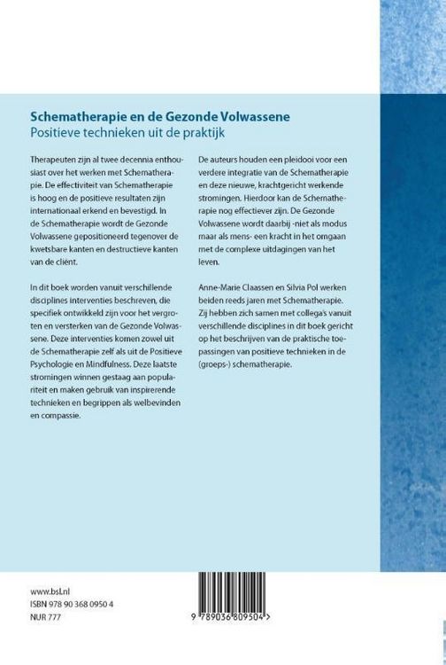 Produktbild: Schematherapie en de Gezonde Volwassene