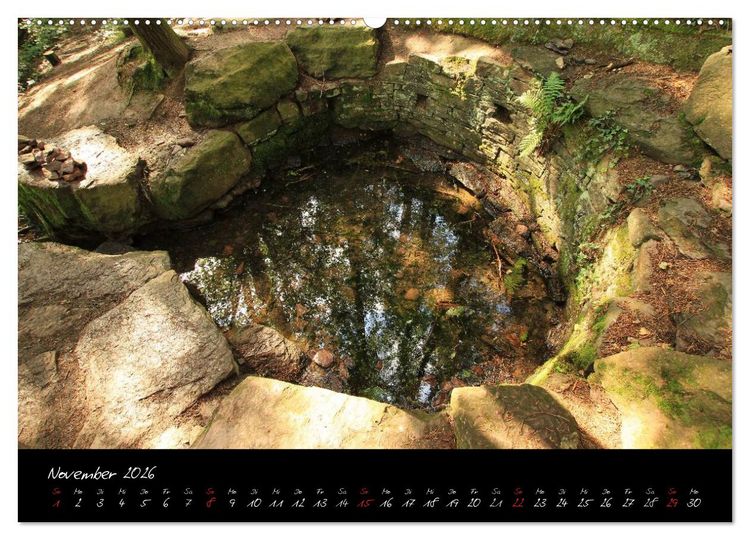 Produktbild: Broc&eacute;liande / Zauberwald der Bretagne (hochwertiger Premium Wandkalender 2026 DIN A2 quer), Kunstdruck in Hochglanz