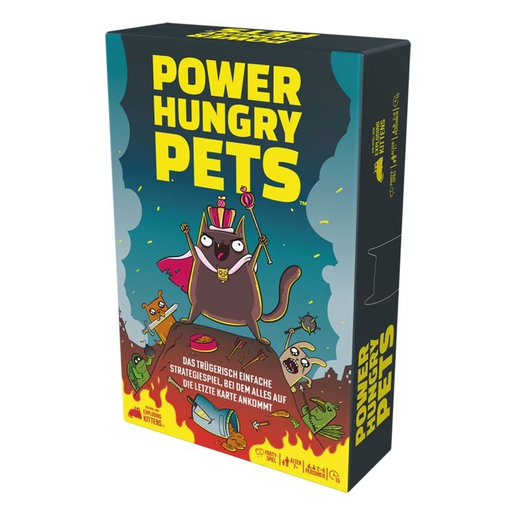 Bild vom Artikel Exploding Kittens - Power Hungry Pets vom Autor Elan Lee