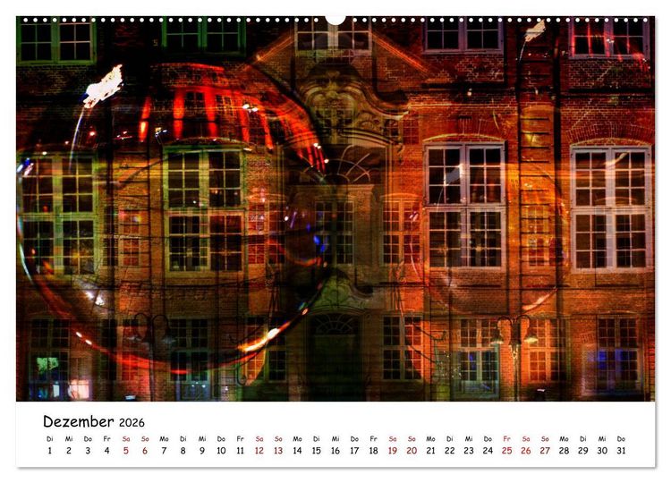 Produktbild: Pinneberger Art (hochwertiger Premium Wandkalender 2026 DIN A2 quer), Kunstdruck in Hochglanz