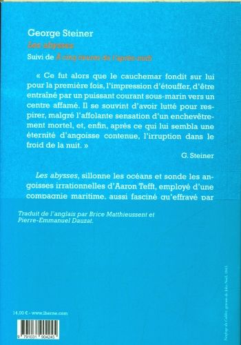 Produktbild: Les abysses. Suivi de A cinq heures de l'apr&egrave;s-midi