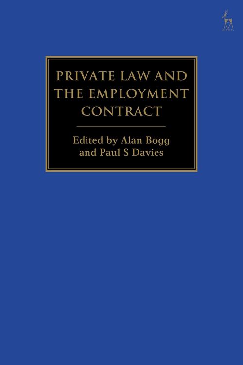 Produktbild: Private Law and the Employment Contract