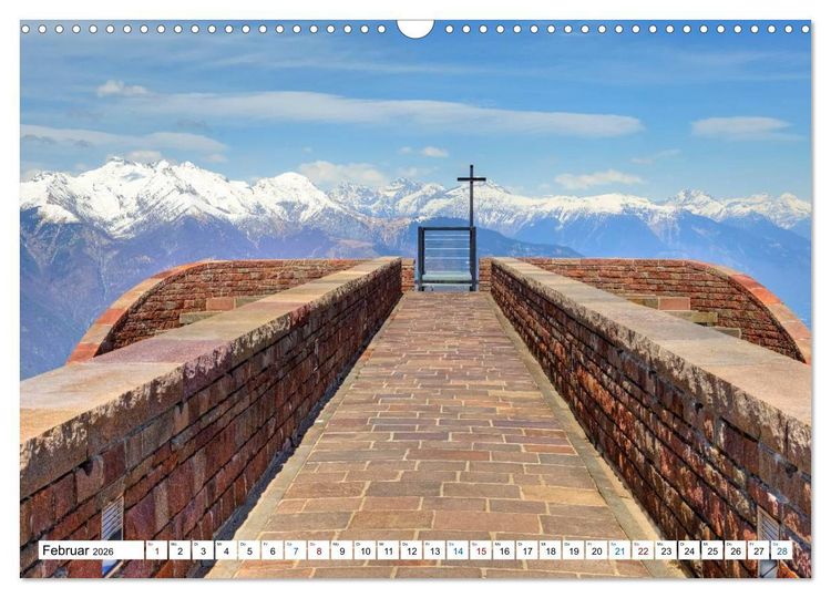 Produktbild: Tessin, Impressionen aus der Italienischen Schweiz (Wandkalender 2026 DIN A3 quer), CALVENDO Monatskalender