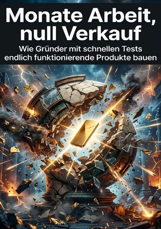 Produktbild: Monate Arbeit, null Verkauf