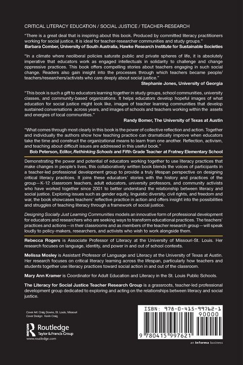 Produktbild: Designing Socially Just Learning Communities