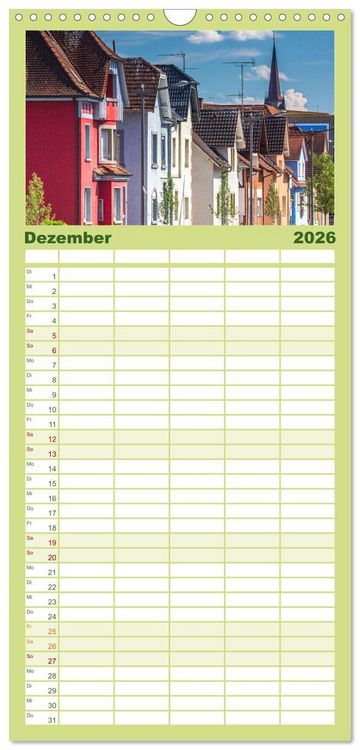 Produktbild: Familienplaner 2026 - Radolfzell am sch&ouml;nen Bodensee mit 5 Spalten (Wandkalender, 21 x 45 cm) CALVENDO