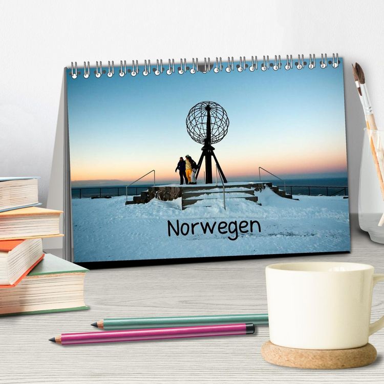 Produktbild: Norwegen (Tischkalender 2026 DIN A5 quer), CALVENDO Monatskalender