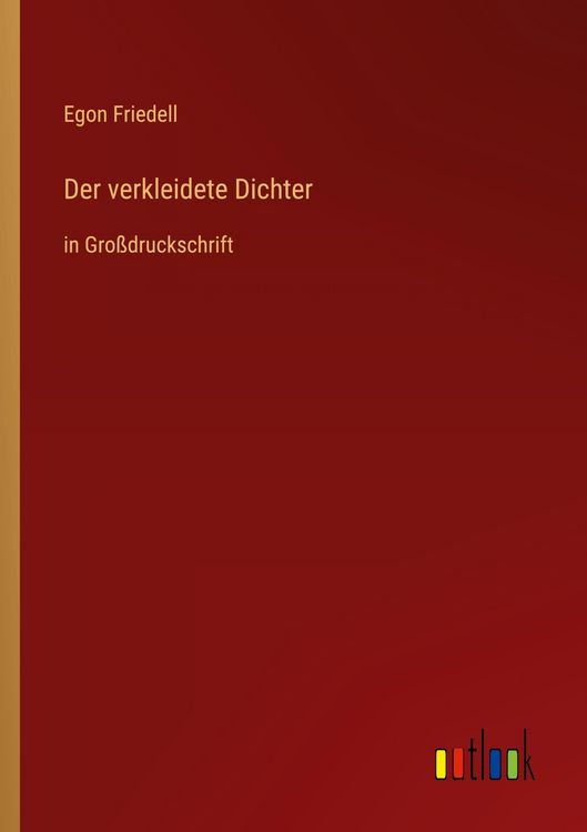 Produktbild: Der verkleidete Dichter