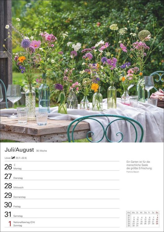 Produktbild: Blumenpracht Wochenplaner 2027 - 53 stimmungsvolle Fotografien