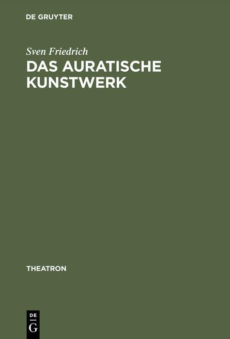 Produktbild: Das auratische Kunstwerk