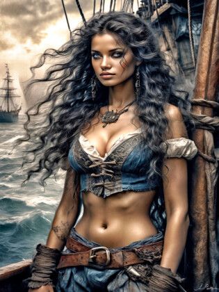 Produktbild: CALVENDO Puzzle Der Mastkorb ist Deirdre's Revier. Sie liebt die endlose Weite. | 1000 Teile Lege-Gr&ouml;&szlig;e 64x48cm Foto-Puzzle f&uuml;r gl&uuml;ckliche Stunden