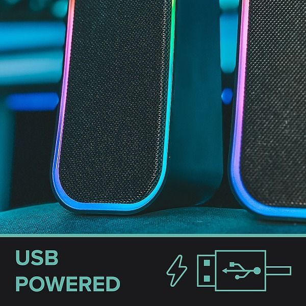 Produktbild: SPEEDLINK TOKEN RGB Gaming Stereo Speaker, black