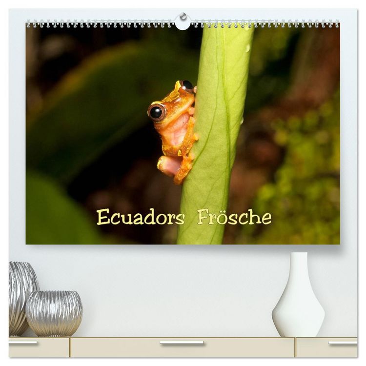 Produktbild: Ecuadors Fr&ouml;sche (hochwertiger Premium Wandkalender 2026 DIN A2 quer), Kunstdruck in Hochglanz